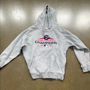 Antigua Heather Gray Hoodie